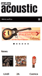Mobile Screenshot of guitaracoustic.de